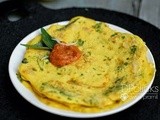 Mutta Dosa | Egg Dosa | Onion Egg Dosa | South Indian Dinner Recipe