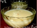 Paal Payasam / Milk Rice Kheer / Milk Rice Dessert