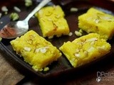 Paneer Burfi | Gheeless Burfi | Easy Burfi Recipe | Burfi Without Ghee Or Oil | How To Make Paneer Burfi