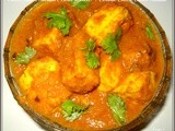 Paneer Butter Masala (Hotel Version) / Cottage Cheese Butter Masala