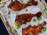 Spicy Baked Chicken Drumsticks | Baked Chicken Legs | Indian Style Baked Chicken | New Year Special