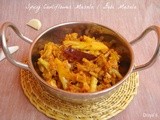 Spicy Cauliflower Masala / Gobi Masala (No Onion, No Tomato Recipe)