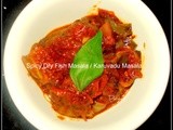 Spicy Dry Fish Masala / Karuvadu masala