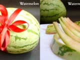 Step By Step Instructions For How To Chop Watermelon Rinds