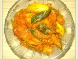 Tangy Spicy Brinjal Masala / Spicy Eggplant Masala