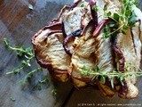 Dried Eggplant, Mushroom and Leek Lasagne on Steller