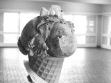 Black and White Wednesday - Extra Scoop