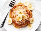 Banana and Peanut Butter Vegan Pancakes