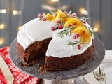 Vegan christmas cake