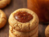 Apple Butter Thumbprint Cookies