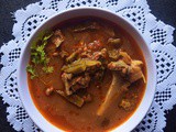 Bhindi Gosht Ka Khatta
