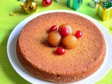 {Guest Post} – Eggless Vanilla Cake Recipe using Gulab Jamun Mix by Chitra of ‘Chitra’s Food Book’