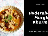 Hyderabadi Murgh Korma