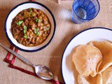 Kala Chana Curry/Black Chickpeas Curry