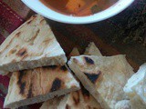 {Ramadan Special} – Algerian No Knead Bread – Khoubz Matlouh by Henia of ‘The Teal Tadjine’