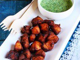 Tandoori Chicken Bites with Mint-Yogurt Dip