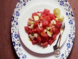 Watermelon Cucumber Salad