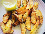 Baked Potato Wedges, How to make Restaurant Style Potato Wedges