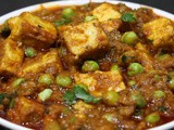 How To Make Matar Paneer