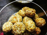 Tilgul, Makar Sankrati Special Seasame Seed Laddoo