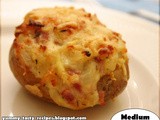 Potatoes stuffed with cheese recipe