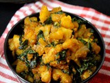 Aloo methi recipe, aloo methi sabzi curry