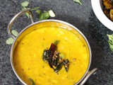 Beerakaya Pappu Recipe Andhra Style, Ridge Gourd Dal