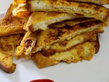 Bread Omelette Recipe, Bread Omelet Sandwich