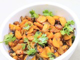 Carrot Fry Recipe Without Coconut Andhra Style For Chapati