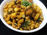 Cauliflower fry recipe | gobi stir fry dry recipe