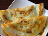 Egg dosa recipe, mutta dosa