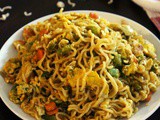 Egg maggi masala recipe