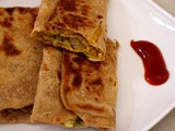 Egg Paratha Recipe, How To Make Anda Paratha | Egg Chapati Roll