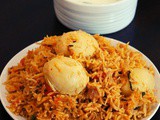 Egg pulao recipe, anda pulao