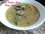 Lamb Trotters Soup,Mutton Paya Soup|Aatu Kaal Soup Recipe