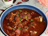 Lamb vindaloo recipe, goat vindaloo (instant pot)