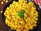 Masala corn recipe, sweet corn masala