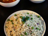 Matar pulao recipe, green peas pulao