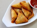 Onion Samosa Recipe, How To Make Onion Samosa | Mini Samosa Recipe