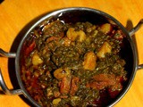 Palak gosht recipe hyderabadi