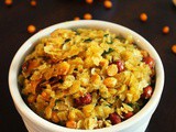 Poha chivda recipe, poha namkeen