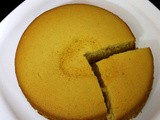 Pressure cooker cake recipe, basic plain vanilla sponge cake without oven