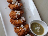 Rice Pakora Recipe, Rice Vada with Leftover Rice (Pakoda)