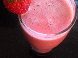 Strawberry juice recipe, how to make strawberry juice