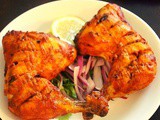 Tandoori chicken in oven, indian baked chicken