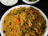 Veg biryani in cooker, how to make veg biryani in cooker