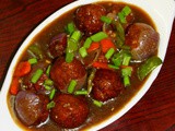 Veg manchurian gravy recipe, chings manchurian masala