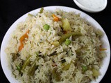 Veg pulao recipe, how to make veg pulao