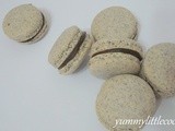 Black Sesame Macarons