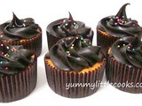 Chocolate Banana Cupcake